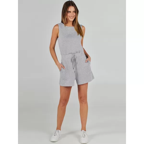 imageANRABESS Womens Rompers 2024 Casual Summer Sleeveless Adjustable Waist Shorts Jumpsuits With Pockets Fashion OutfitsGray