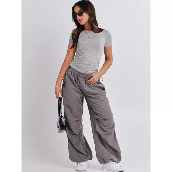 imageANRABESS Womens Short Sleeve Slim Fit Crop Top Going Out TightShirts Summer Basic TeesGrey