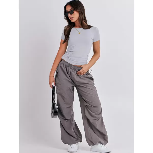 imageANRABESS Womens Short Sleeve Slim Fit Crop Top Going Out TightShirts Summer Basic TeesLight Grey