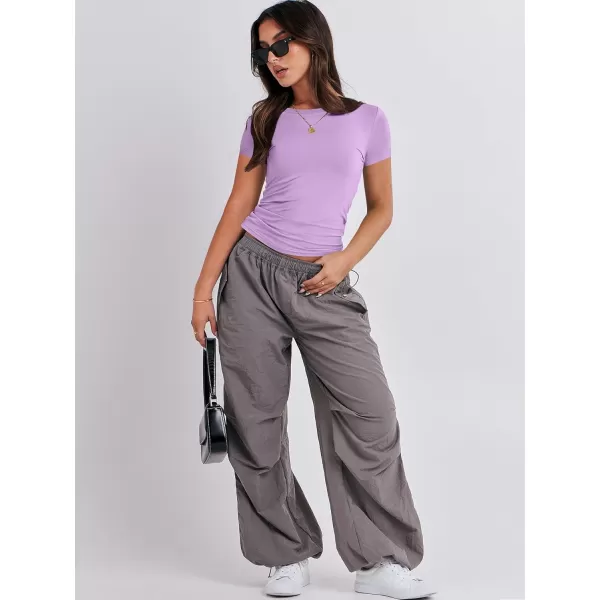 imageANRABESS Womens Short Sleeve Slim Fit Crop Top Going Out TightShirts Summer Basic TeesPurple