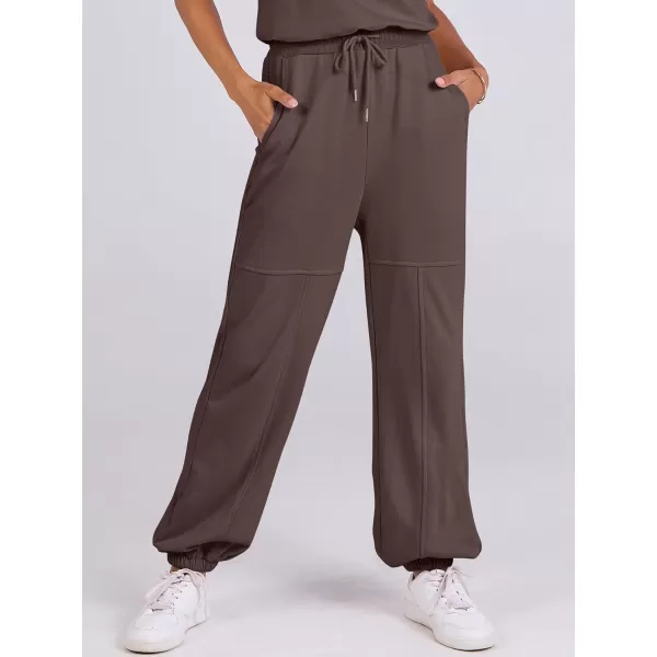 imageANRABESS Womens Sleeveless Crewneck Loose Fit Open Back Jumpsuits Outfits One Piece Workout Active Tracksuits SweatsuitsBrown
