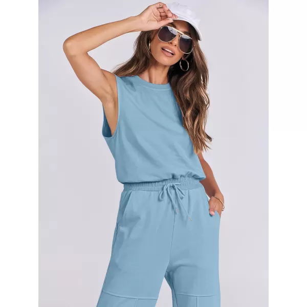 imageANRABESS Womens Sleeveless Crewneck Loose Fit Open Back Jumpsuits Outfits One Piece Workout Active Tracksuits SweatsuitsLake Blue