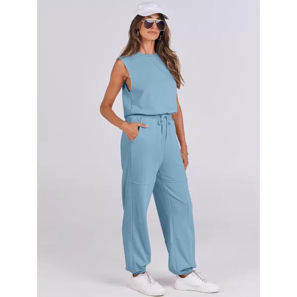 imageANRABESS Womens Sleeveless Crewneck Loose Fit Open Back Jumpsuits Outfits One Piece Workout Active Tracksuits SweatsuitsLake Blue