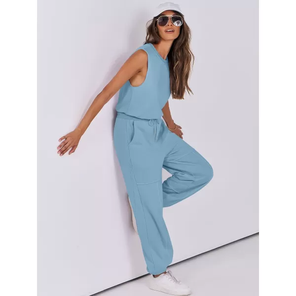 imageANRABESS Womens Sleeveless Crewneck Loose Fit Open Back Jumpsuits Outfits One Piece Workout Active Tracksuits SweatsuitsLake Blue