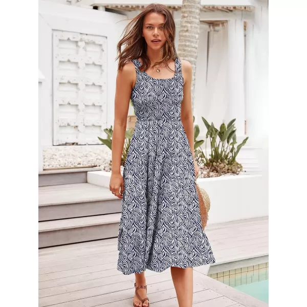 imageANRABESS Womens Summer Casual Dresses Boho Sleeveless Smocked Ruffle Tiered Swing A Line Midi Beach Dress with PocketsPrint 02