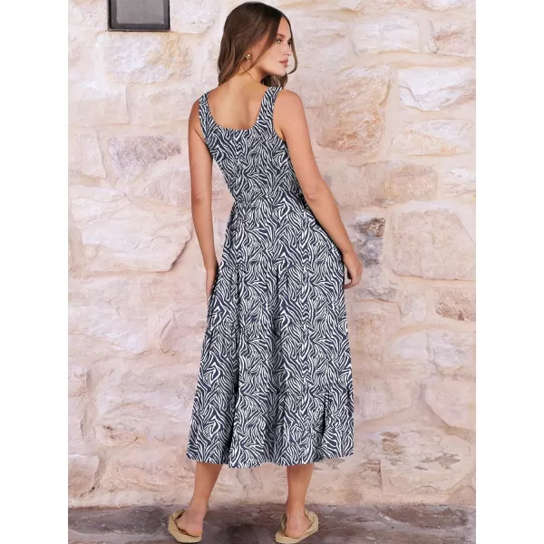 imageANRABESS Womens Summer Casual Dresses Boho Sleeveless Smocked Ruffle Tiered Swing A Line Midi Beach Dress with PocketsPrint 02