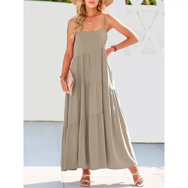 imageANRABESS Womens Summer Casual Loose Sleeveless Spaghetti Strap Asymmetric Tiered Beach Maxi Long DressGray