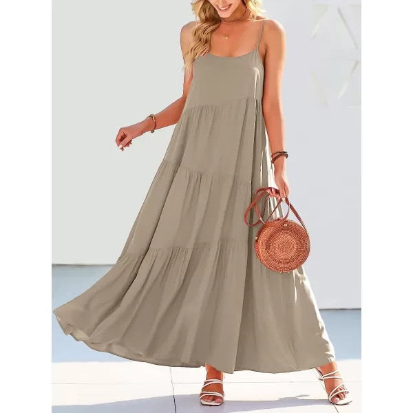 imageANRABESS Womens Summer Casual Loose Sleeveless Spaghetti Strap Asymmetric Tiered Beach Maxi Long DressGray