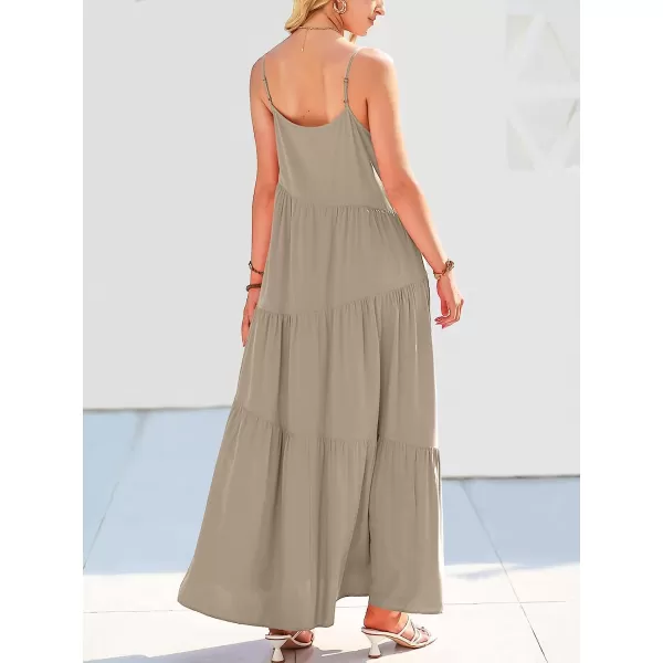 imageANRABESS Womens Summer Casual Loose Sleeveless Spaghetti Strap Asymmetric Tiered Beach Maxi Long DressGray