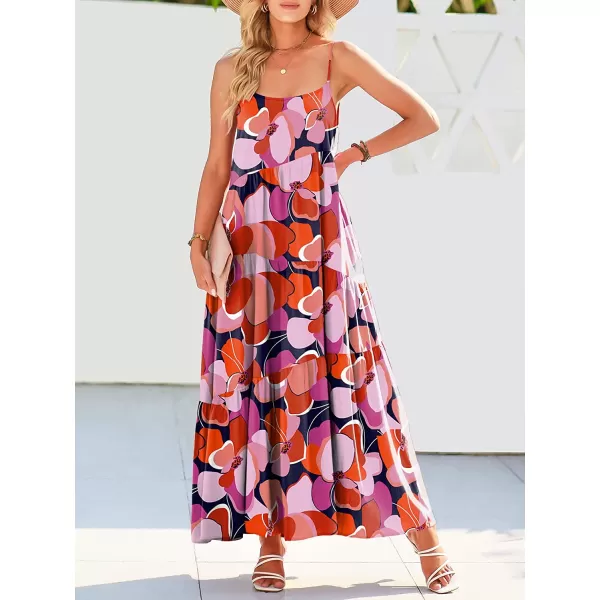 imageANRABESS Womens Summer Casual Loose Sleeveless Spaghetti Strap Asymmetric Tiered Beach Maxi Long DressPrint Floral 1