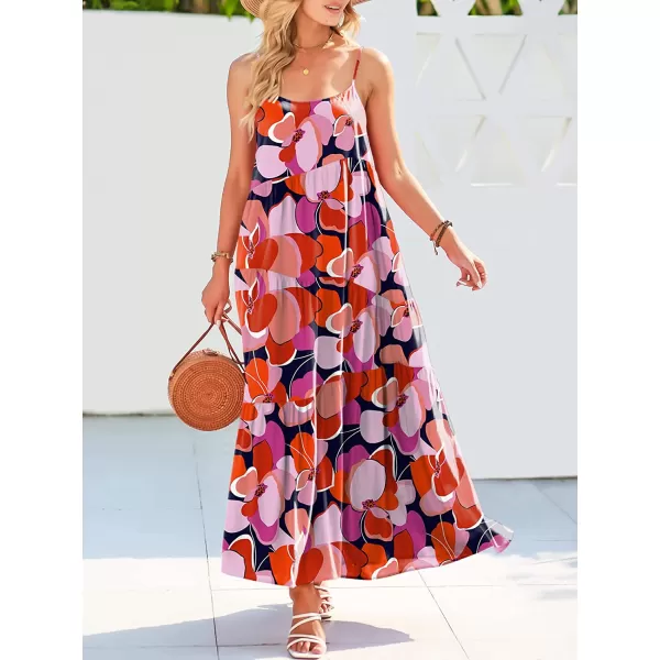 imageANRABESS Womens Summer Casual Loose Sleeveless Spaghetti Strap Asymmetric Tiered Beach Maxi Long DressPrint Floral 1