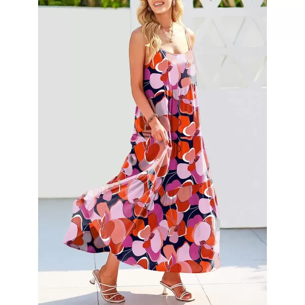 imageANRABESS Womens Summer Casual Loose Sleeveless Spaghetti Strap Asymmetric Tiered Beach Maxi Long DressPrint Floral 1