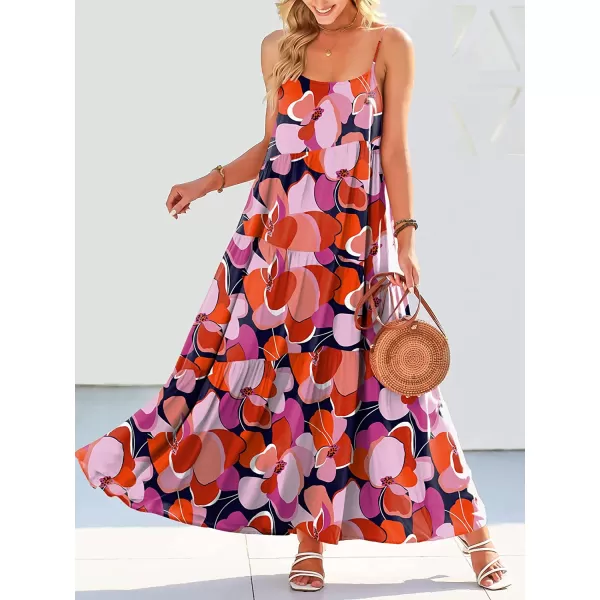imageANRABESS Womens Summer Casual Loose Sleeveless Spaghetti Strap Asymmetric Tiered Beach Maxi Long DressPrint Floral 1