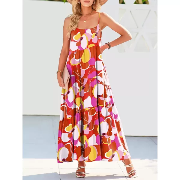 imageANRABESS Womens Summer Casual Loose Sleeveless Spaghetti Strap Asymmetric Tiered Beach Maxi Long DressPrint Floral 2