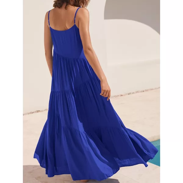 imageANRABESS Womens Summer Casual Loose Sleeveless Spaghetti Strap Asymmetric Tiered Beach Maxi Long DressRoyan