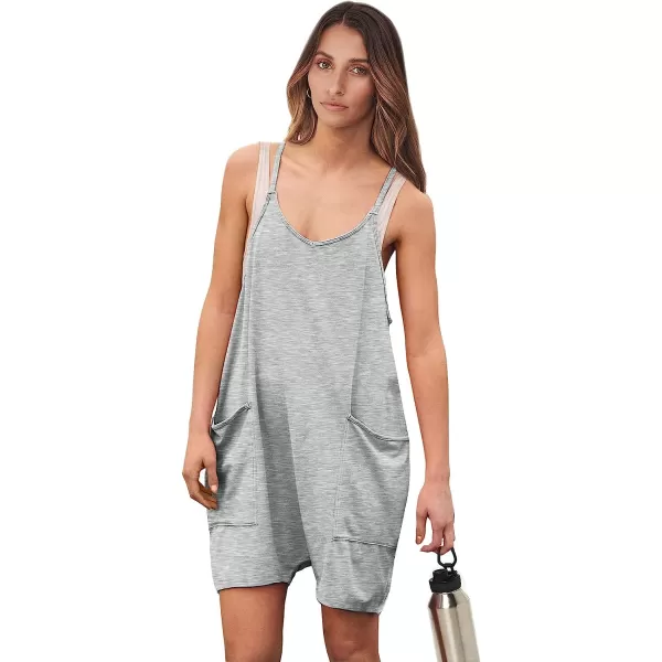 imageANRABESS Womens Summer Casual Sleeveless Rompers Loose Spaghetti Strap Shorts Jumpsuit with Pockets02gery