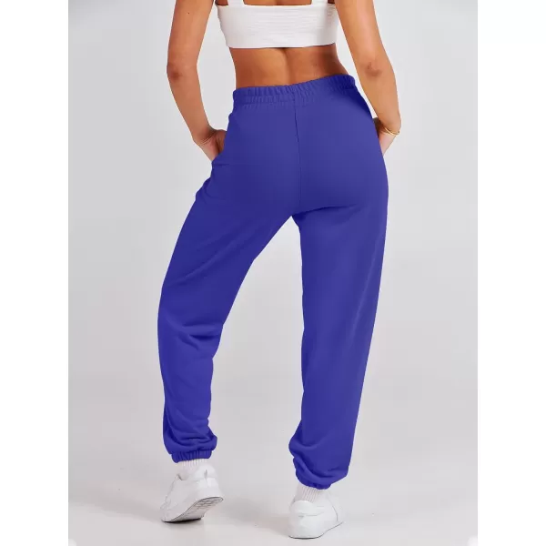 imageANRABESS Womens Sweatpants Baggy Casual High Waisted Workout Athletic Cinch Bottom Joggers PantsDeep Blue