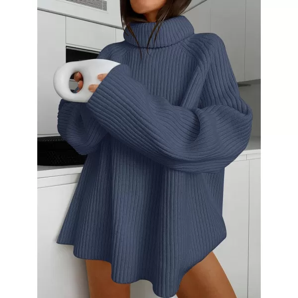 imageANRABESS Womens Turtleneck Long Sleeve Oversized Sweater Casual Loose Fit Ribbed Knit Tunic Pullover TopsDeep Blue