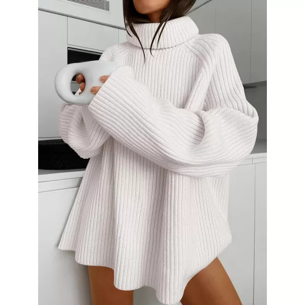 imageANRABESS Womens Turtleneck Long Sleeve Oversized Sweater Casual Loose Fit Ribbed Knit Tunic Pullover TopsWhite