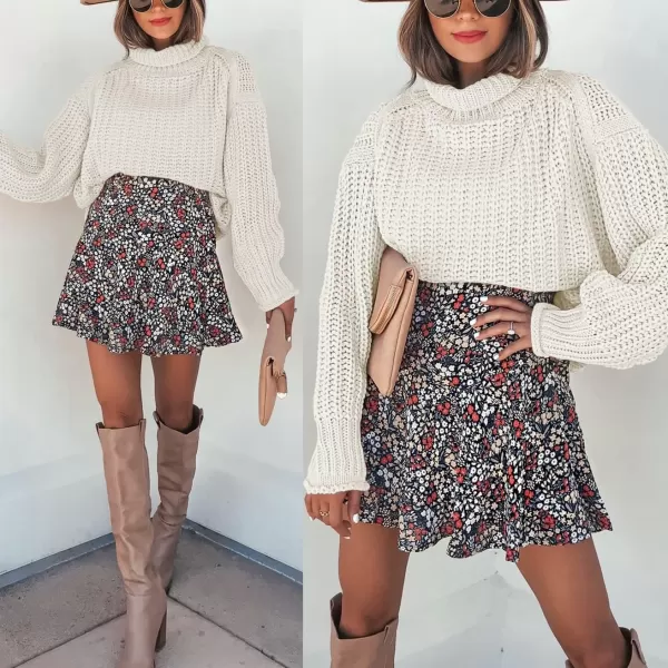 imageANRABESS Womens Turtleneck Oversized Sweaters Batwing Long Sleeve Pullover Loose Chunky Knit Tops1white