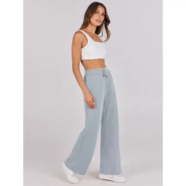imageANRABESS Womens Wide Leg Sweatpants 2023 Fall Casual Loose High Wasited Straight Baggy Jogging Sweat PantsSky