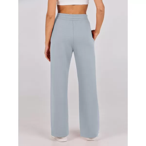 imageANRABESS Womens Wide Leg Sweatpants 2023 Fall Casual Loose High Wasited Straight Baggy Jogging Sweat PantsSky