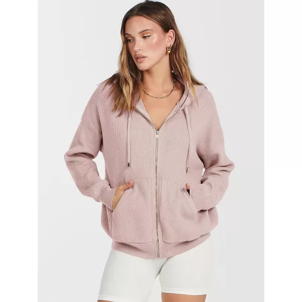 imageANRABESS Womens Zip Up Hoodies Sweater 2023 Fall Oversized Casual hooded Jacket Long Sleeve Ribbed Knit SweatshirtsANRABESS Womens Zip Up Hoodies Sweater 2023 Fall Oversized Casual hooded Jacket Long Sleeve Ribbed Knit Sweatshirts