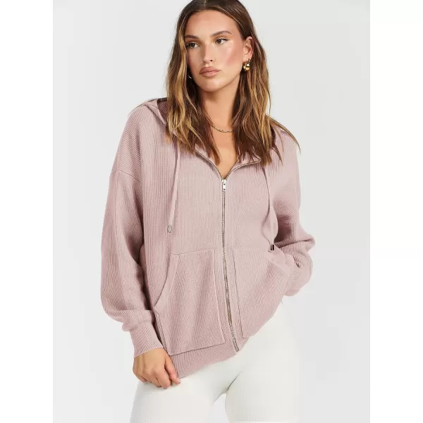 imageANRABESS Womens Zip Up Hoodies Sweater 2023 Fall Oversized Casual hooded Jacket Long Sleeve Ribbed Knit SweatshirtsANRABESS Womens Zip Up Hoodies Sweater 2023 Fall Oversized Casual hooded Jacket Long Sleeve Ribbed Knit Sweatshirts