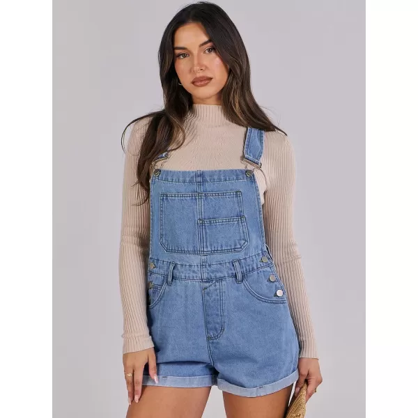 imageANRABESS Womenss Denim Shortalls Loose Fit Sleeveless Adjustable Straps Shorts Bib Overalls Jean ShortsWashed Blue
