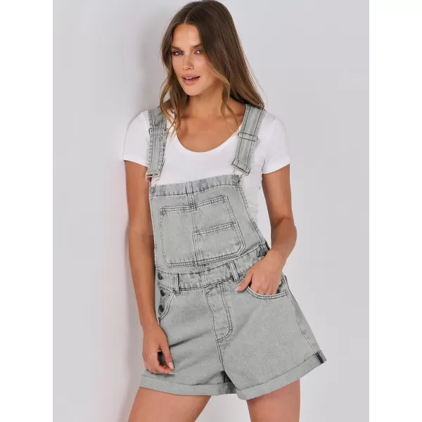 imageANRABESS Womenss Denim Shortalls Loose Fit Sleeveless Adjustable Straps Shorts Bib Overalls Jean ShortsWashed Retro Blue