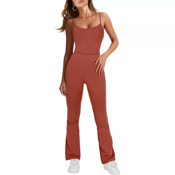 imageANRABESS Flare Jumpsuits for Women One Piece Sleeveless Square Neck Full Body Bodycon Yoga Workout Casual Unitard Rompers BodysuitANRABESS Flare Jumpsuits for Women One Piece Sleeveless Square Neck Full Body Bodycon Yoga Workout Casual Unitard Rompers Bodysuit
