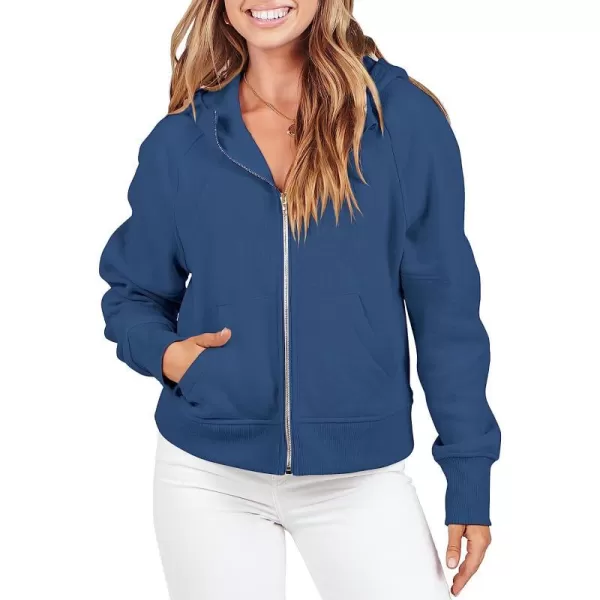 imageANRABESS Women Hoodies Fleece Lined Full Zipper Sweatshirts Long Sleeve Crop Tops Clothes Sweater Thumb HoleDark Blue