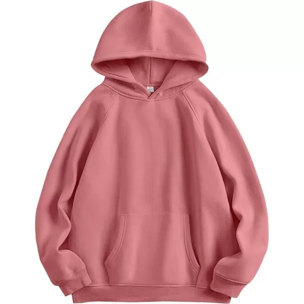 imageANRABESS Women Hoodies Fleece Oversized Sweatshirt Casual Basic Long Sleeve Athletic Workout Pullover Fall ClothesPeach