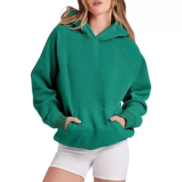 imageANRABESS Women Hoodies Fleece Oversized Sweatshirt Drop Shoulder Long Sleeve Athletic Workout Pullover Y2K ClothesGreen