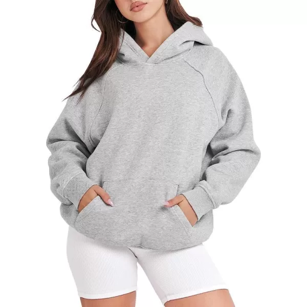 imageANRABESS Women Hoodies Fleece Oversized Sweatshirt Drop Shoulder Long Sleeve Athletic Workout Pullover Y2K ClothesLight Grey