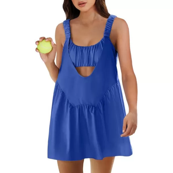 imageANRABESS Women Summer Sleeveless Mini Dress Builtin Bra and Shorts Casual Cutout Workout Athletic 2 Piece Tennis DressesRoyal Blue