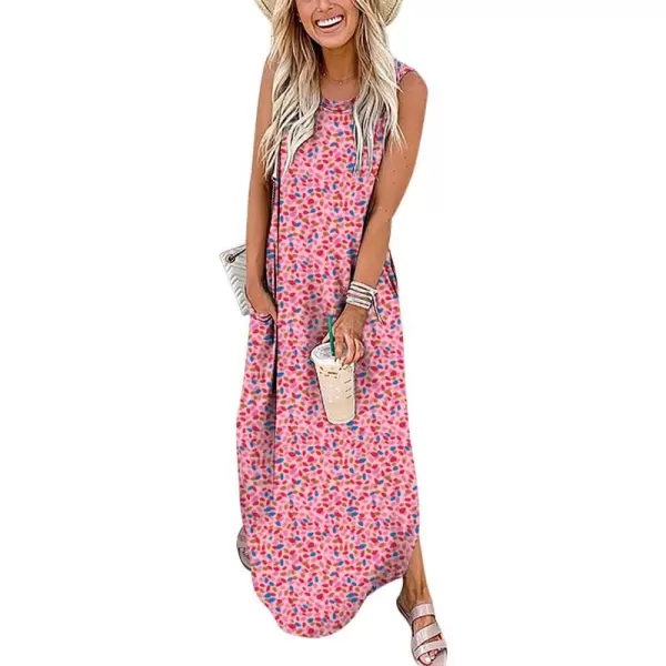imageANRABESS Womens Casual Loose Sundress Long Dress Sleeveless Split Maxi Dresses Summer Beach Dress with PocketsFloral 02