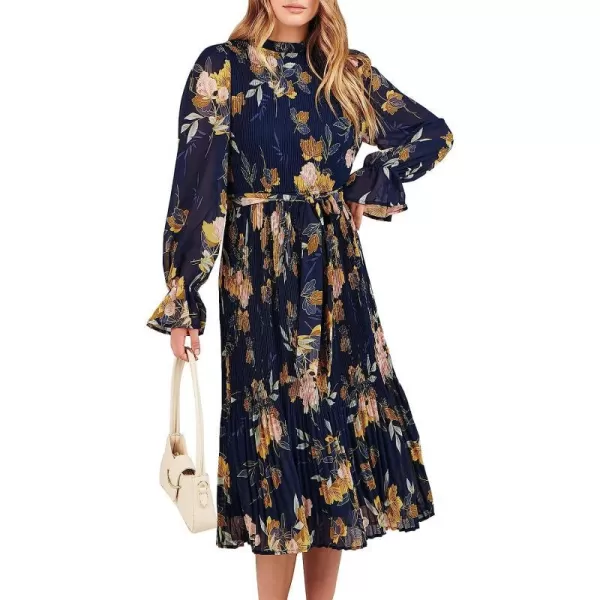 Floral Navy