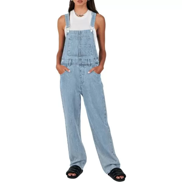 imageANRABESS Womens Overalls Casual Loose Fit Adjustable Strap Denim Bib Overall Jeans Pants JumpsuitsWashed Azure