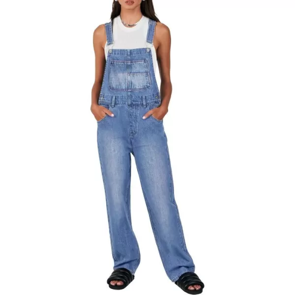 imageANRABESS Womens Overalls Casual Loose Fit Adjustable Strap Denim Bib Overall Jeans Pants JumpsuitsWashed Blue