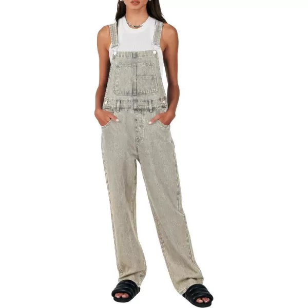 imageANRABESS Womens Overalls Casual Loose Fit Adjustable Strap Denim Bib Overall Jeans Pants JumpsuitsWashed Peach