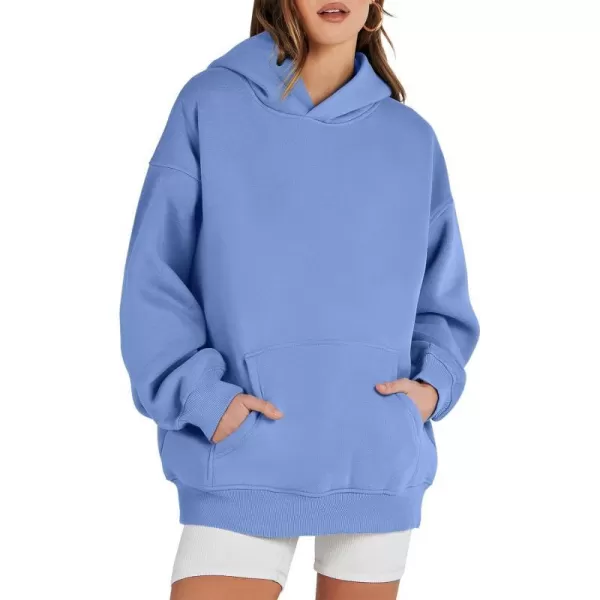 imageANRABESS Womens Oversized Hoodies Fleece Sweatshirts Long Sleeve Hooded Pullover Winter Clothes with PocketBlue