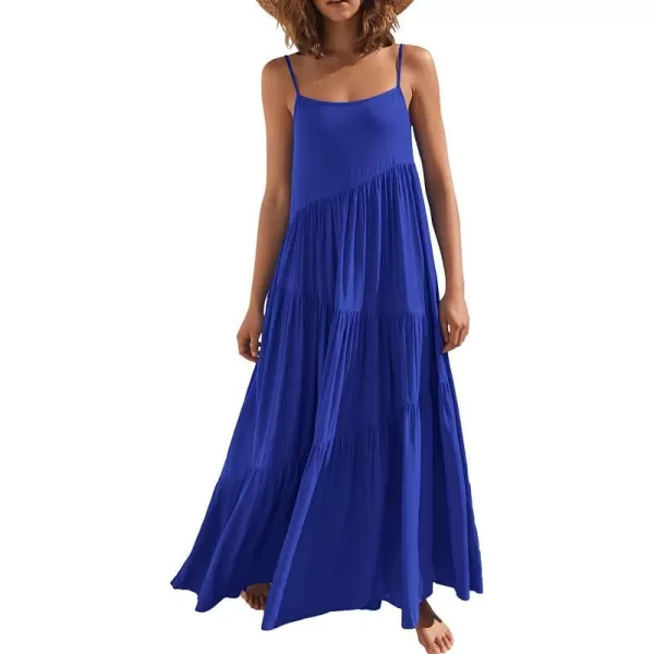 imageANRABESS Womens Summer Casual Loose Sleeveless Spaghetti Strap Asymmetric Tiered Beach Maxi Long DressRoyan