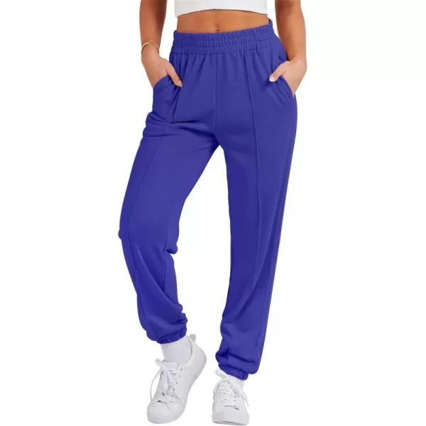 imageANRABESS Womens Sweatpants Baggy Casual High Waisted Workout Athletic Cinch Bottom Joggers PantsDeep Blue