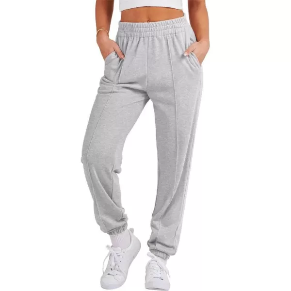 imageANRABESS Womens Sweatpants Baggy Casual High Waisted Workout Athletic Cinch Bottom Joggers PantsGray