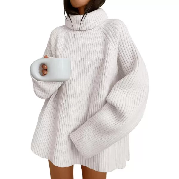 imageANRABESS Womens Turtleneck Long Sleeve Oversized Sweater Casual Loose Fit Ribbed Knit Tunic Pullover TopsWhite