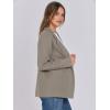 imageANRABESS Women Blazer Cardigan Sweater Chunky Open Front Lady Jacket Coat Fall Outwear Coatigan 2025 Trendy OutfitsTaupe
