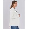 imageANRABESS Women Blazer Cardigan Sweater Chunky Open Front Lady Jacket Coat Fall Outwear Coatigan 2025 Trendy OutfitsWhite