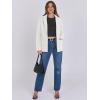 imageANRABESS Women Blazer Cardigan Sweater Chunky Open Front Lady Jacket Coat Fall Outwear Coatigan 2025 Trendy OutfitsWhite