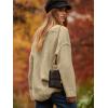 imageANRABESS Womens Oversized Casual Loose Slouchy Scoop V Neck Batwing Long Sleeve Knit 2025 Fall Pullover SweatersBrown